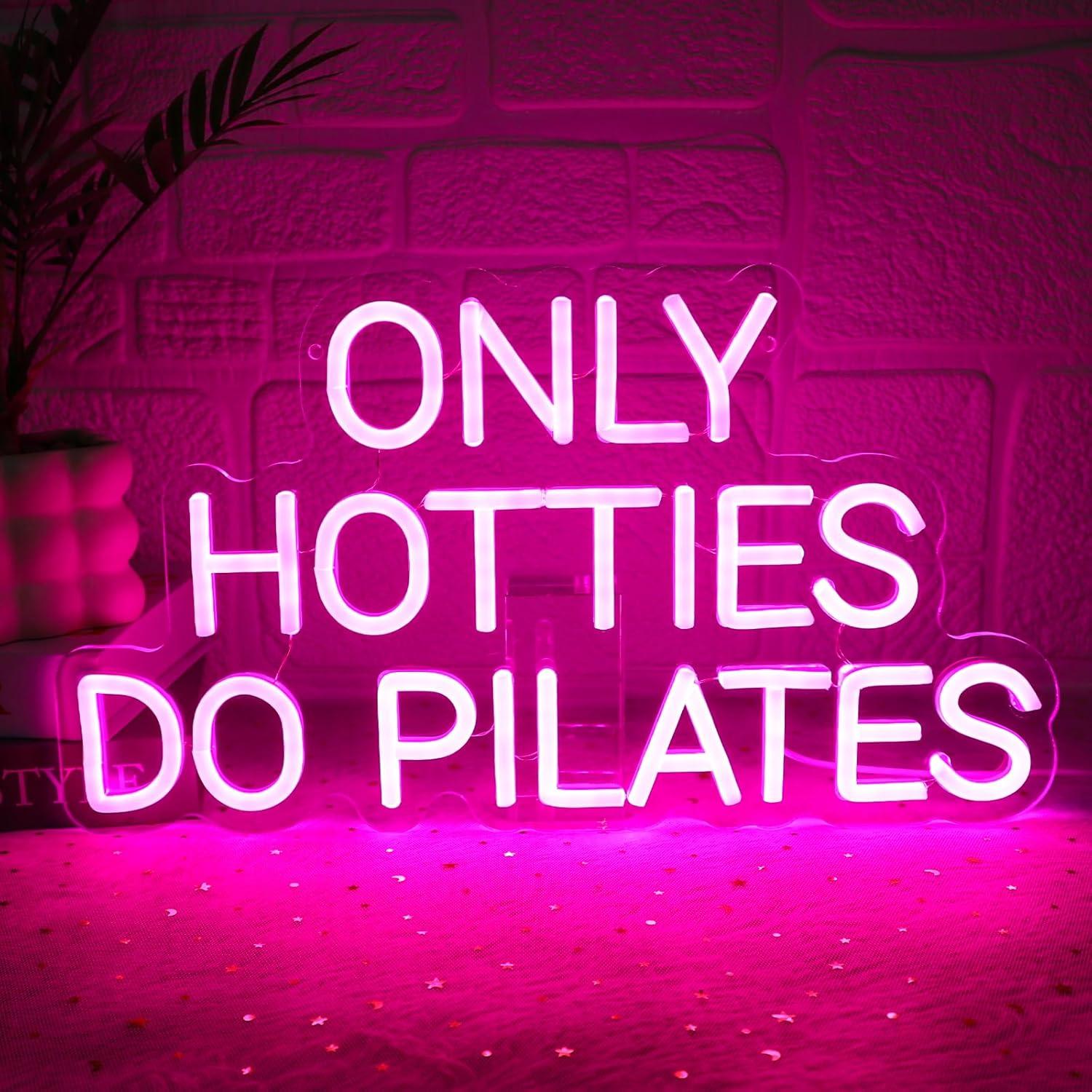 Pilates Yoga Gifts - Неоновая вывеска 