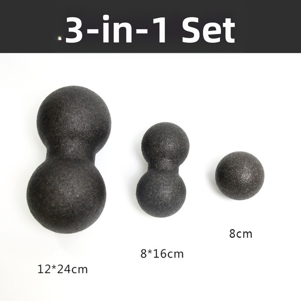Acupressure Ball Set - Набор массажных мячей Double Lacrosse Peanut