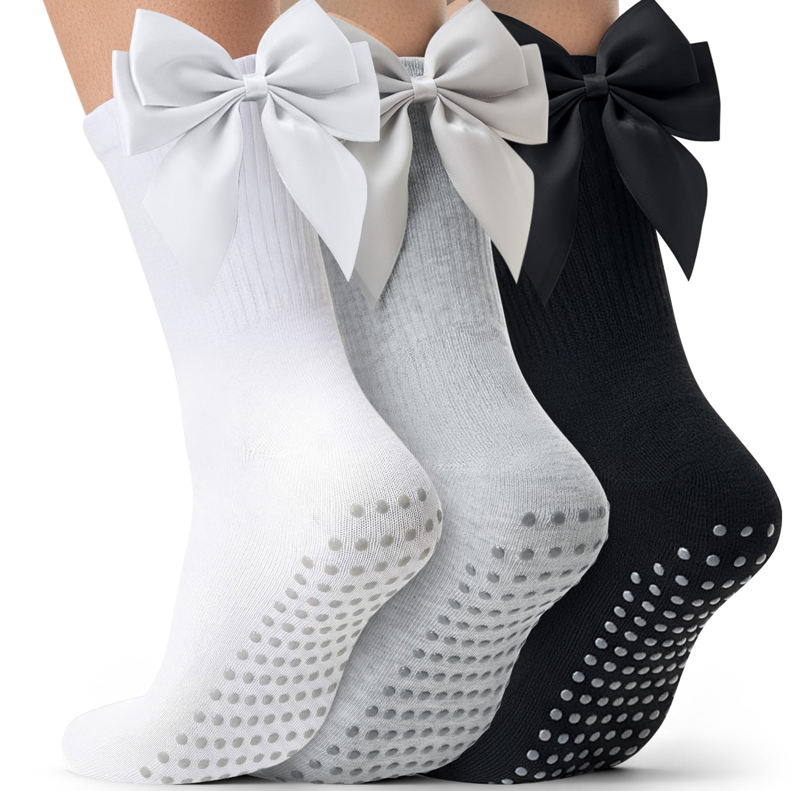 Pilates Yoga Gifts - 3 пары женских нескользящих носков для