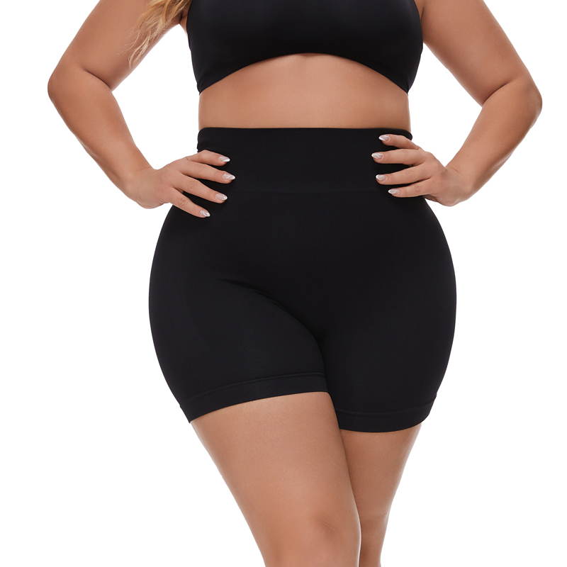 Pilates Yoga Leggings - Женские Бесшовные Корректирующие шорты размера плюс,