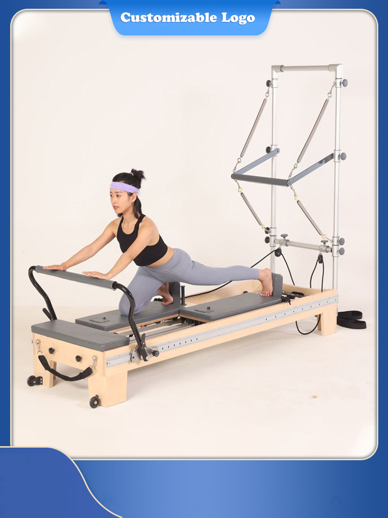 Pilates Yoga Exercises - Двунаправленная раздвижная кровать для пилатеса, тренировочная