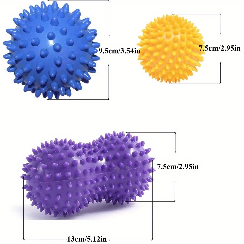 Набор массажных мячей с шипами – обзор и цена Acupressure Ball Set