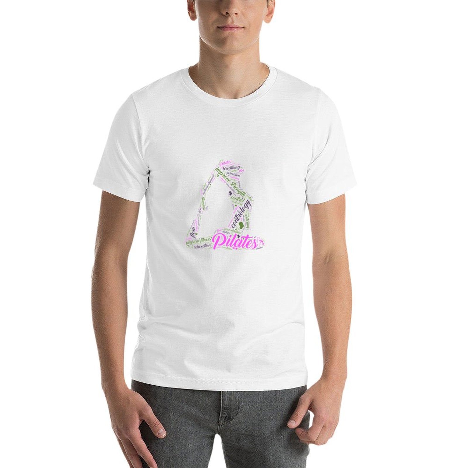Женская забавная футболка Word – обзор и цена Pilates Yoga Gifts