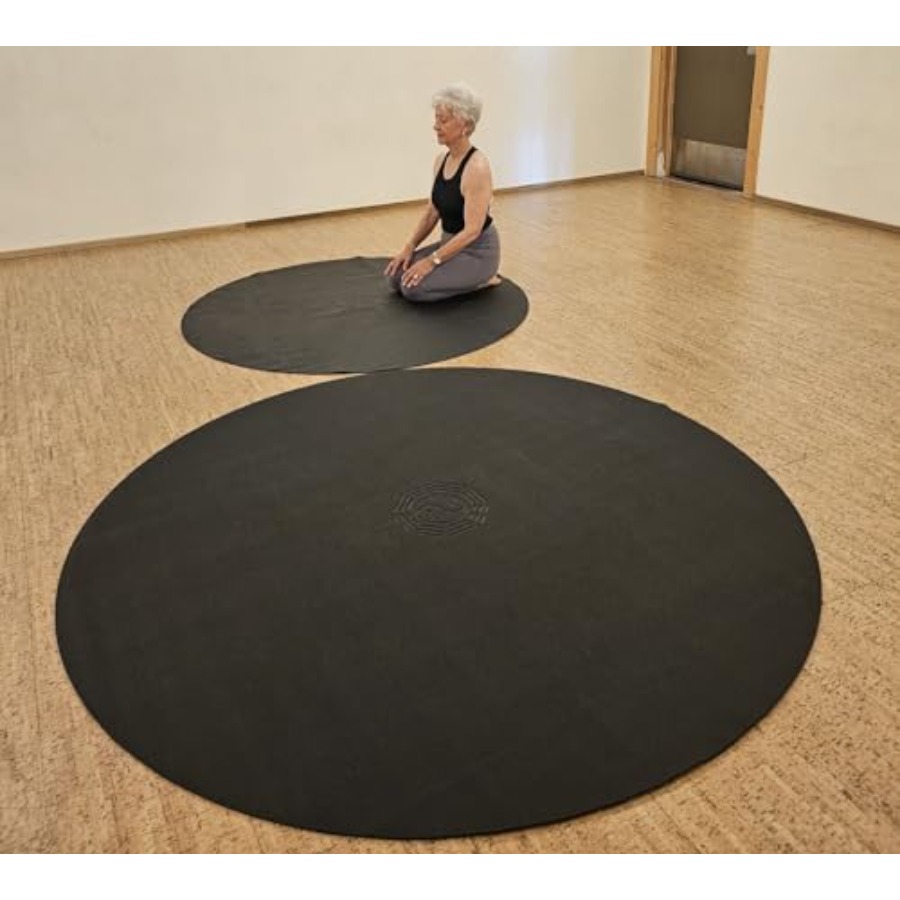 Круглый коврик для йоги 72x6 ф – обзор и цена Pilates Yoga Taichi