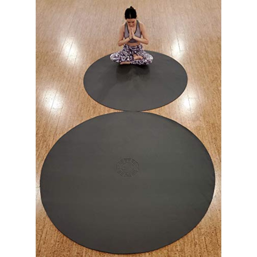 Круглый коврик для йоги 72x6 ф – обзор и цена Pilates Yoga Taichi