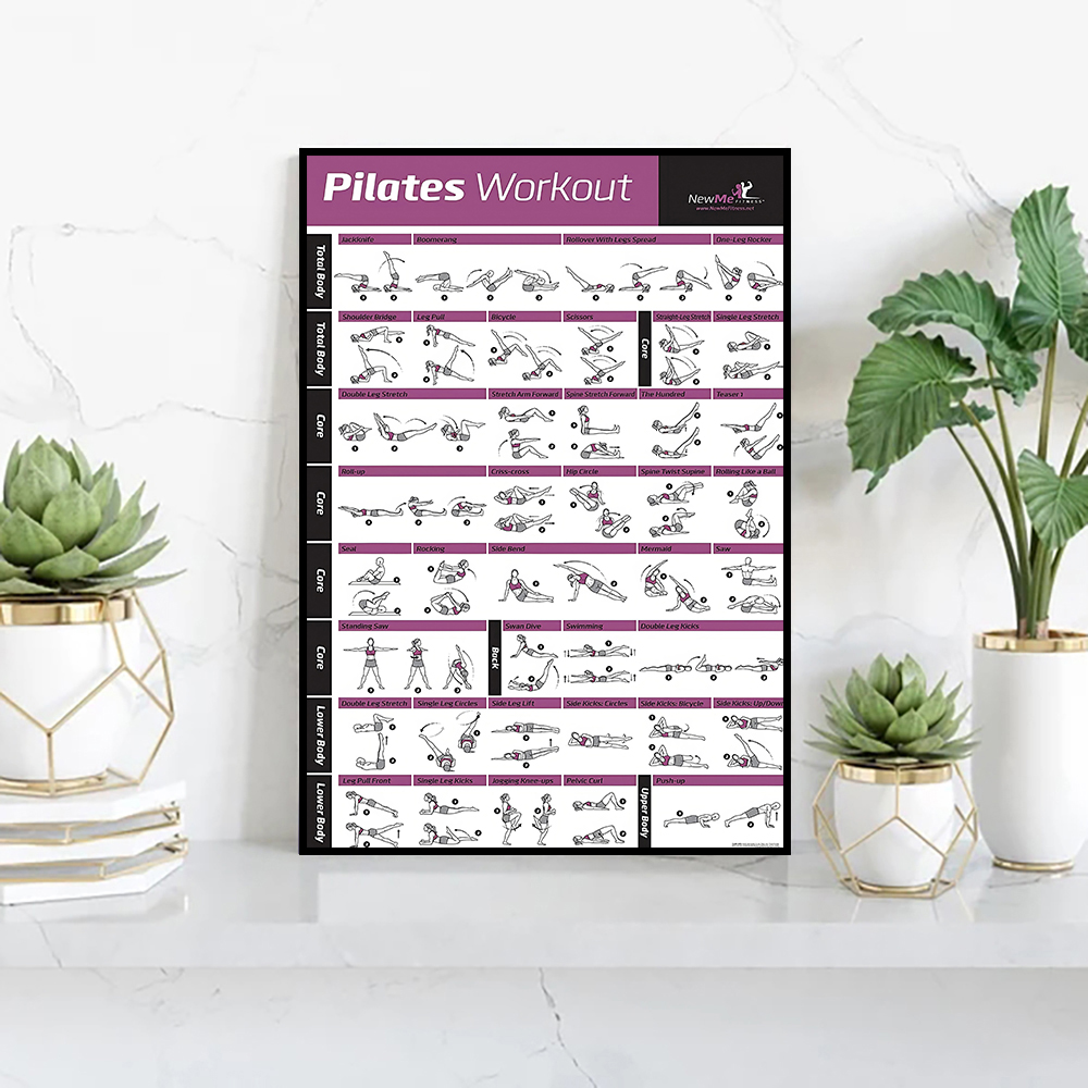 Таблица тренировок по пилатесу – обзор и цена Pilates Yoga Gifts