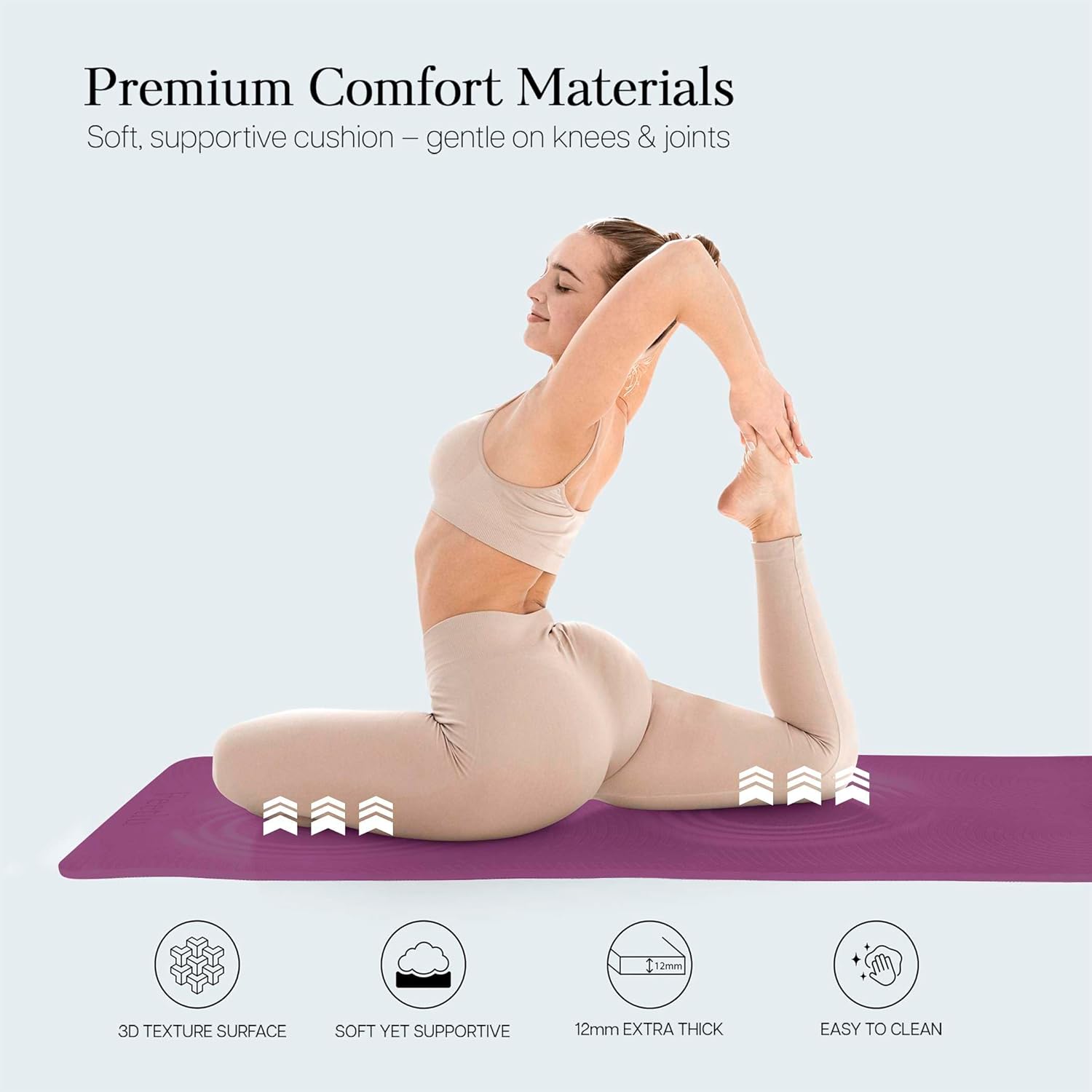 Коврик для йоги, пилатеса и тр – обзор и цена Pilates Yoga Joint